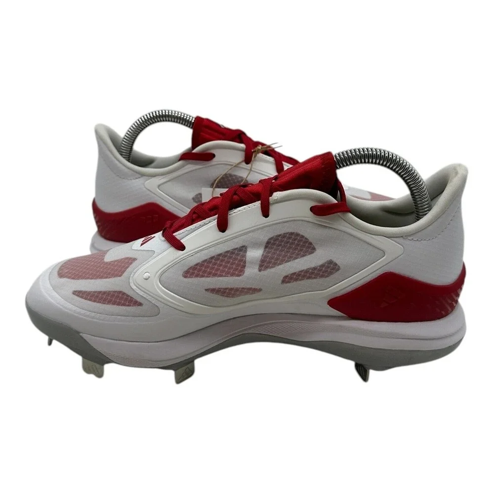 Adidas Adizero Purehustle 3 Elite Softball Cleats Womens Size 8 White Red IG7130